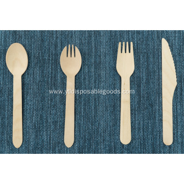 Disposable Aspen Wood Spork